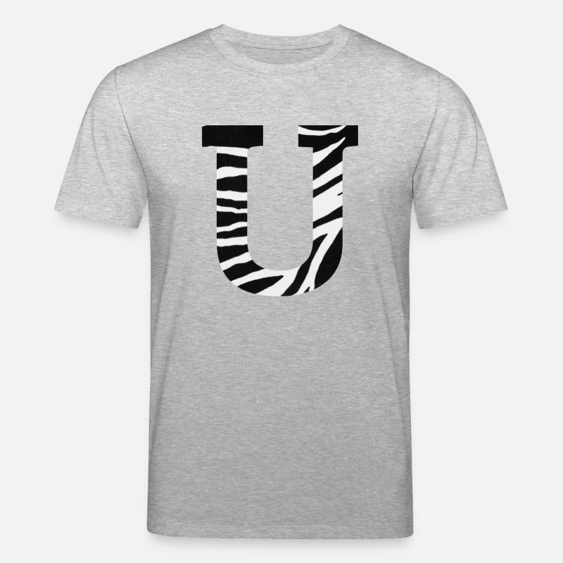 Brief an das Zebra - Stanley/Stella Unisex Bio-T-Shirt CREATOR  - Grau meliert