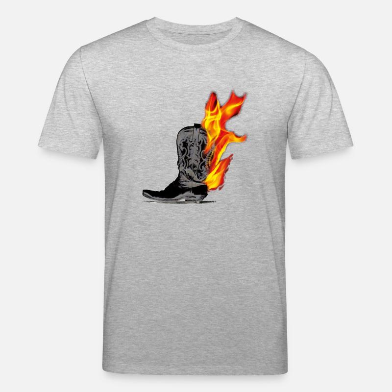 kl_linedance35b - T-shirt bio CREATOR Stanley/Stella Unisexe - gris chiné