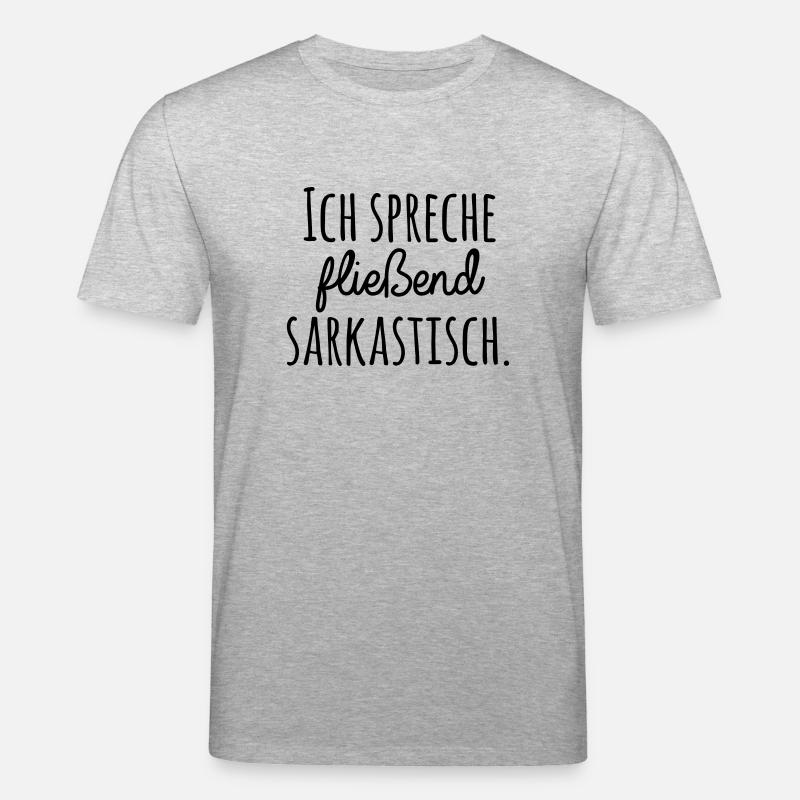 Sarkasmus - Stanley/Stella Unisex Bio-T-Shirt CREATOR  - Grau meliert