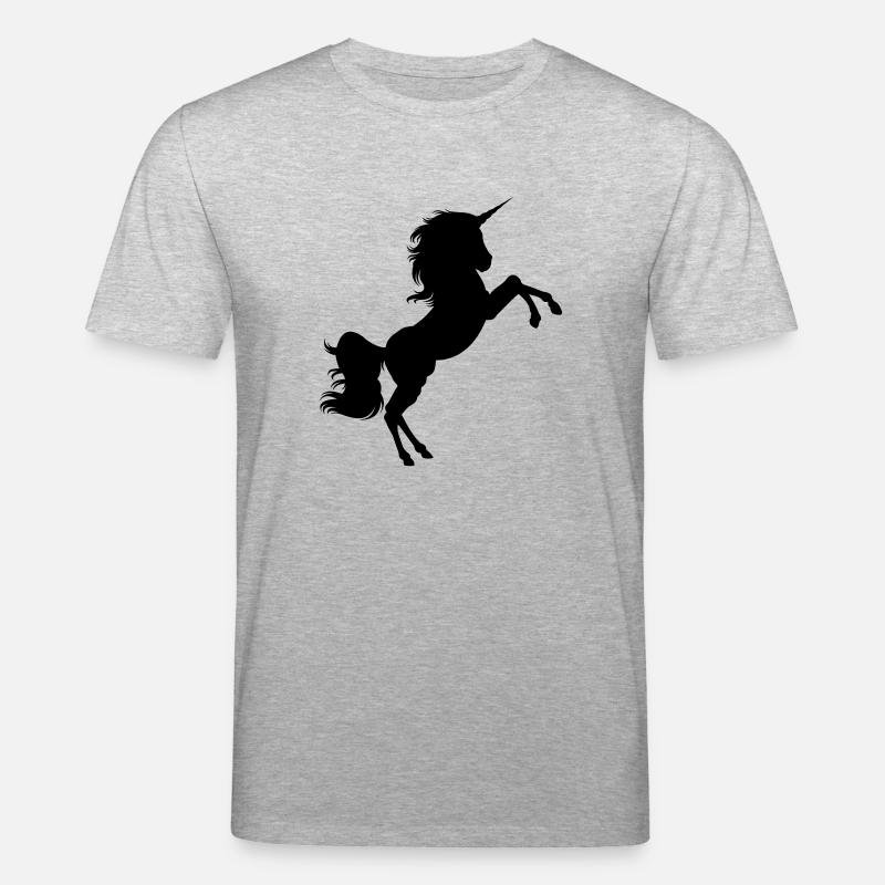 Einhorn - Stanley/Stella Unisex Bio-T-Shirt CREATOR  - Grau meliert