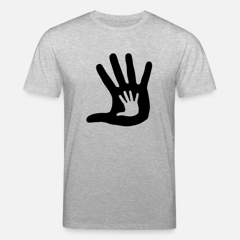 Hand in Hand - Stanley/Stella Unisex Bio-T-Shirt CREATOR  - Grau meliert