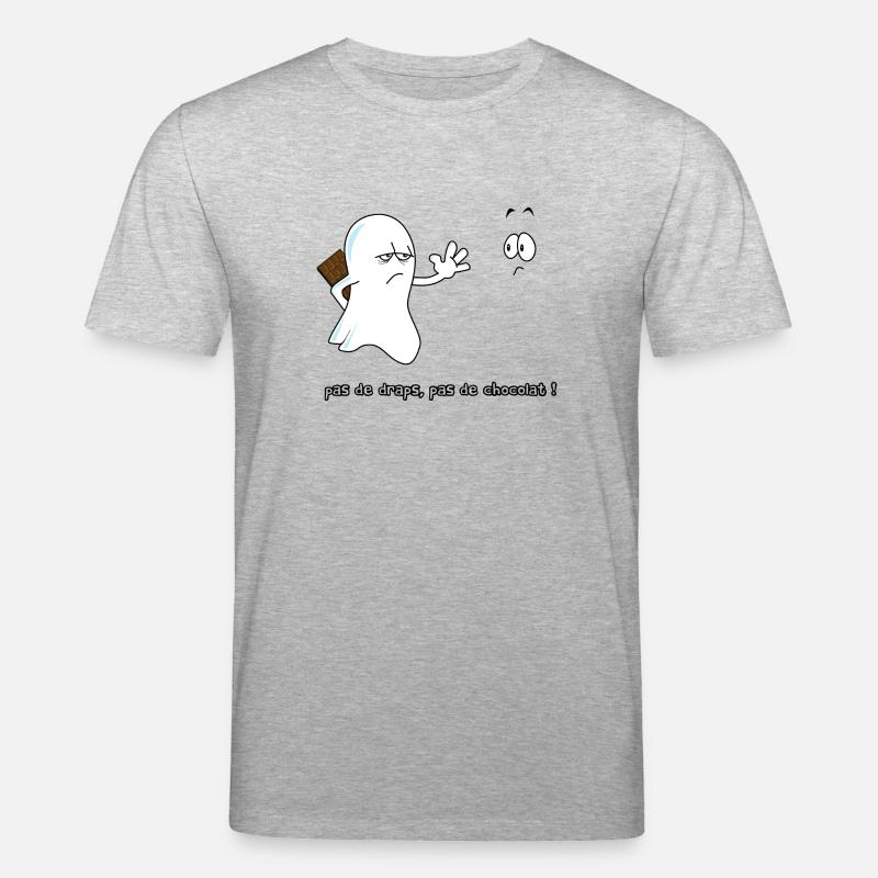 No choco - Stanley/Stella Unisex Bio-T-Shirt CREATOR  - Grau meliert
