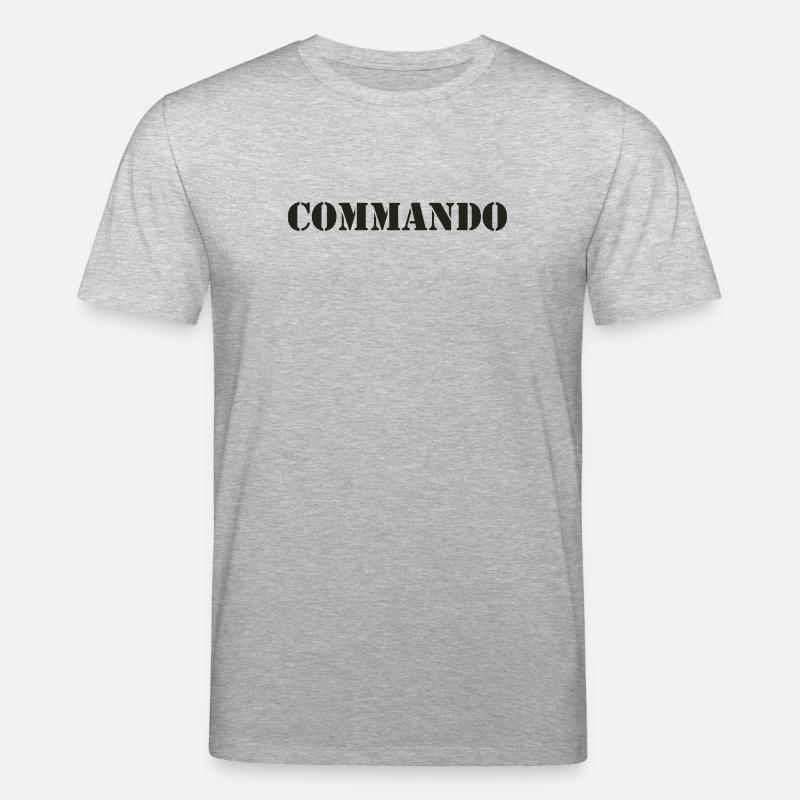 COMMANDO - T-shirt bio CREATOR Stanley/Stella Unisexe - gris chiné
