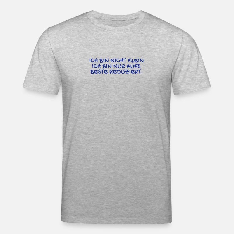 Ich bin nicht kein Spruch - Stanley/Stella Unisex Bio-T-Shirt CREATOR  - Grau meliert