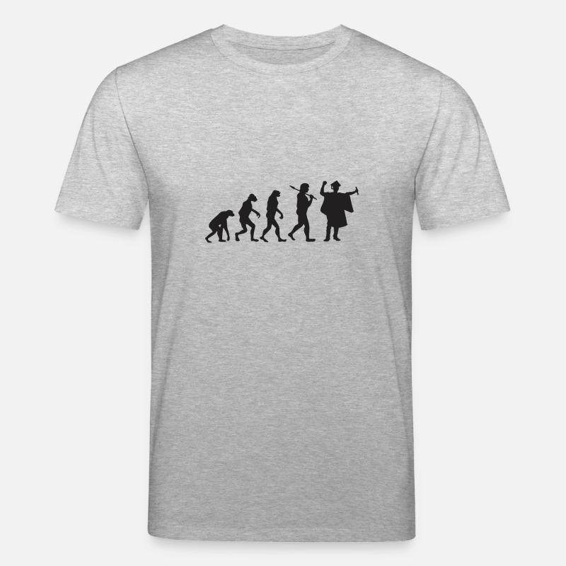 Graduation - Evolution - Cadeau - T-shirt bio CREATOR Stanley/Stella Unisexe - gris chiné