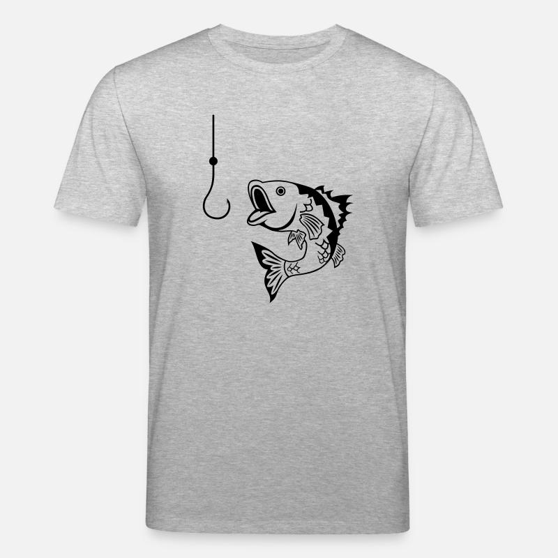 Fisch - Stanley/Stella Unisex Bio-T-Shirt CREATOR  - Grau meliert