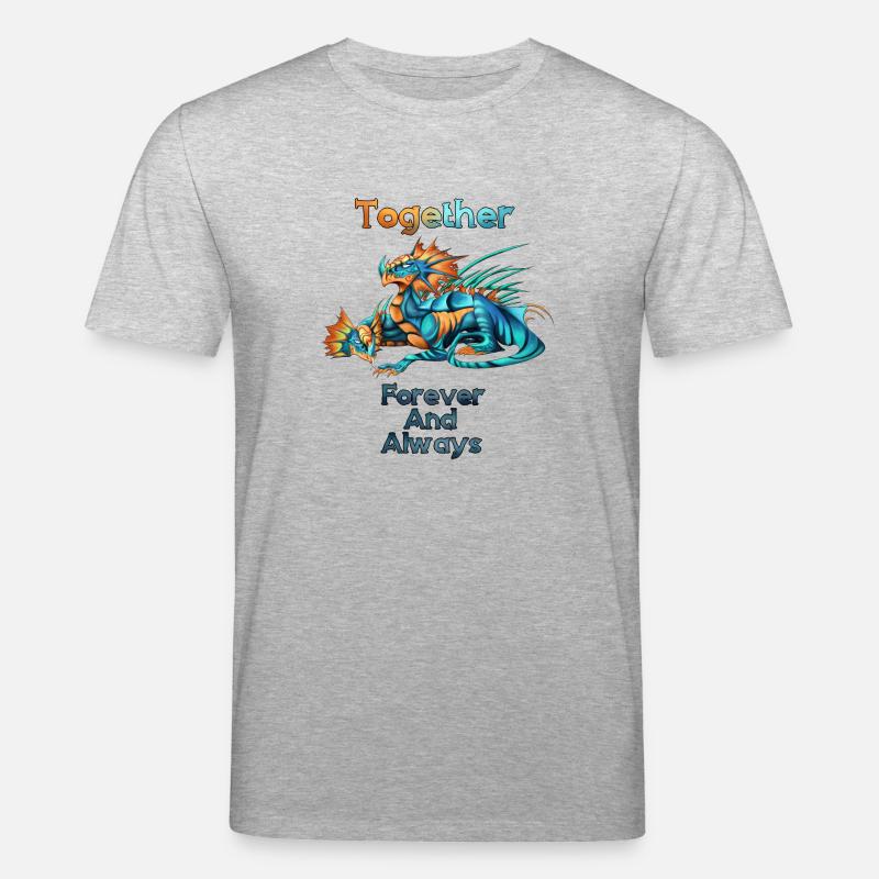 Das Leben einer Hydra - Stanley/Stella Unisex Bio-T-Shirt CREATOR  - Grau meliert
