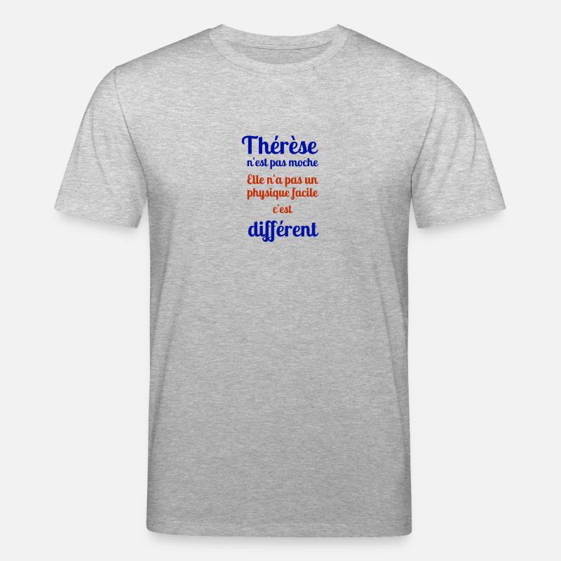 Thérèse - T-shirt bio CREATOR Stanley/Stella Unisexe - gris chiné