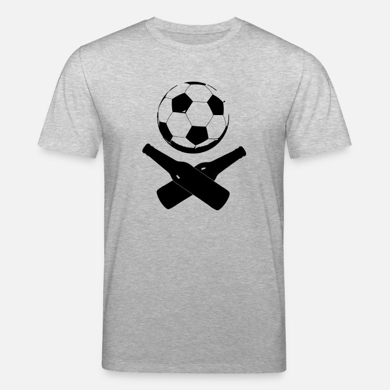 SoccerBottle - Stanley/Stella Unisex Bio-T-Shirt CREATOR  - Grau meliert