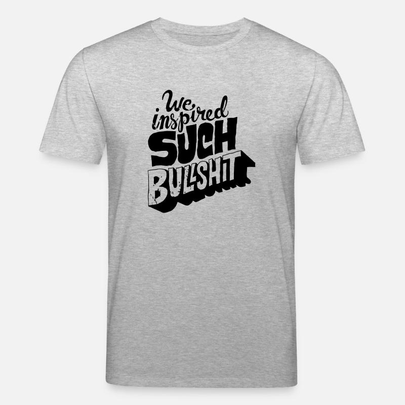 Bullshit - Stanley/Stella Unisex Bio-T-Shirt CREATOR  - Grau meliert