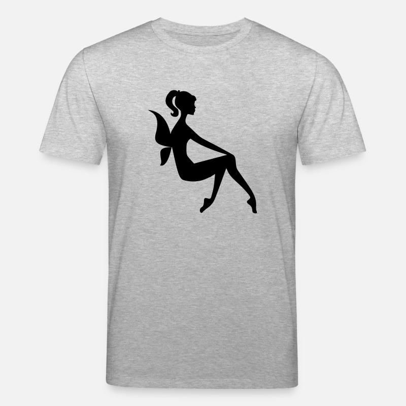 fée - T-shirt bio CREATOR Stanley/Stella Unisexe - gris chiné