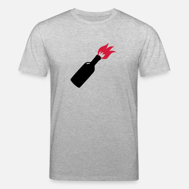 Molotow Cocktail - Stanley/Stella Unisex Bio-T-Shirt CREATOR  - Grau meliert