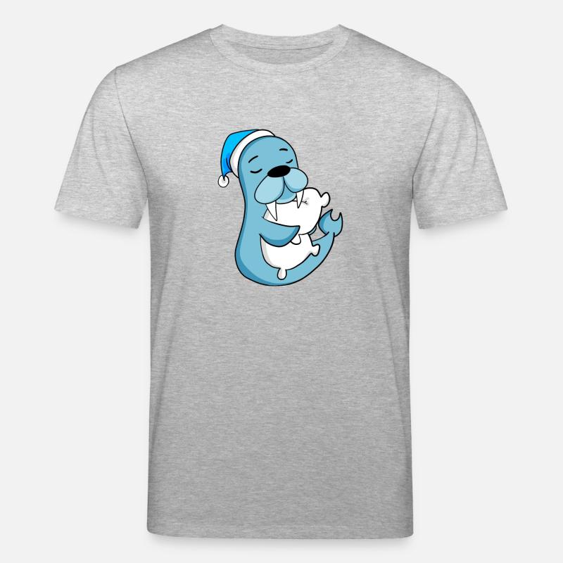 Seelöwe - Stanley/Stella Unisex Bio-T-Shirt CREATOR  - Grau meliert