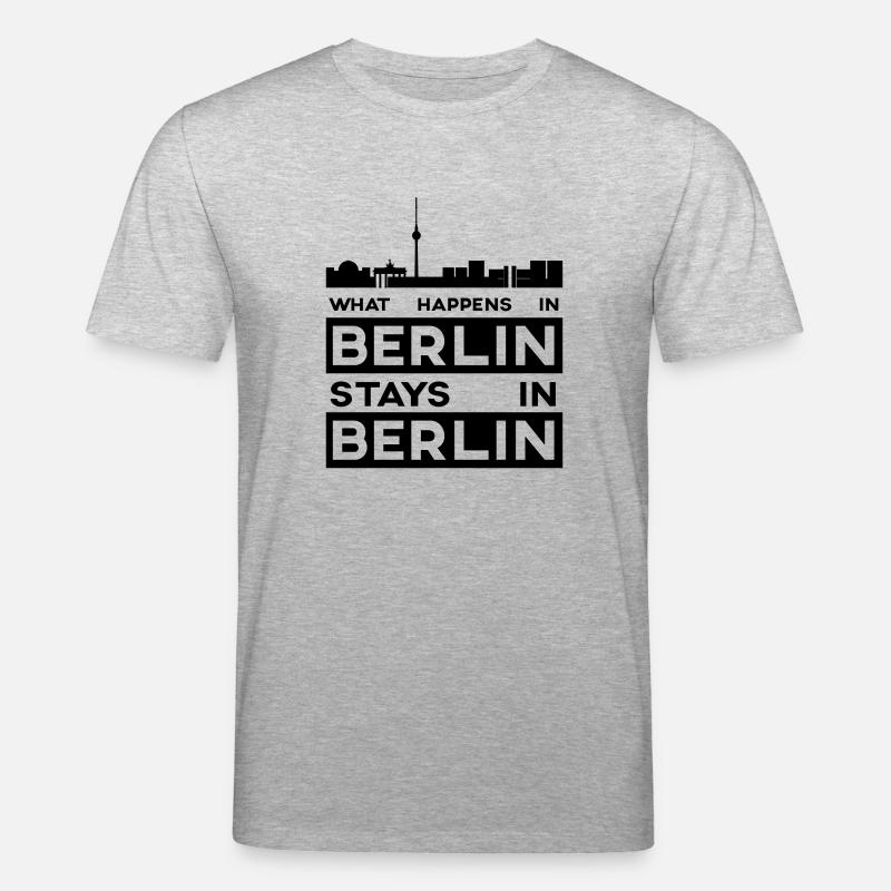 Berlin - Stanley/Stella Unisex Bio-T-Shirt CREATOR  - Grau meliert