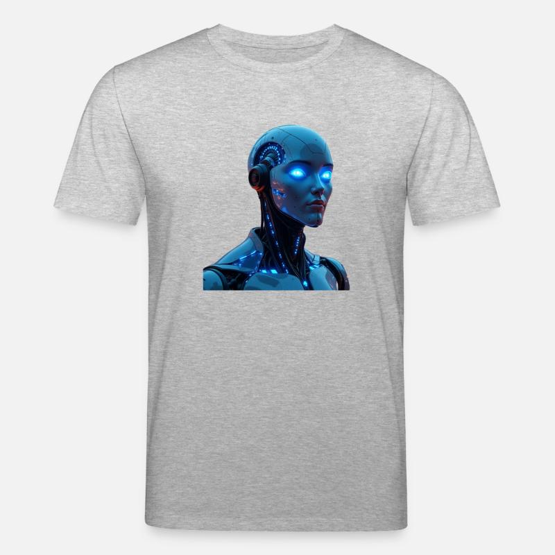 KI (Künstliche Intelligenz) - Stanley/Stella Unisex Bio-T-Shirt CREATOR  - Grau meliert