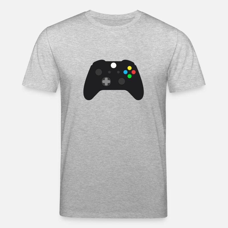 Gaming Controller - Stanley/Stella Unisex Bio-T-Shirt CREATOR  - Grau meliert