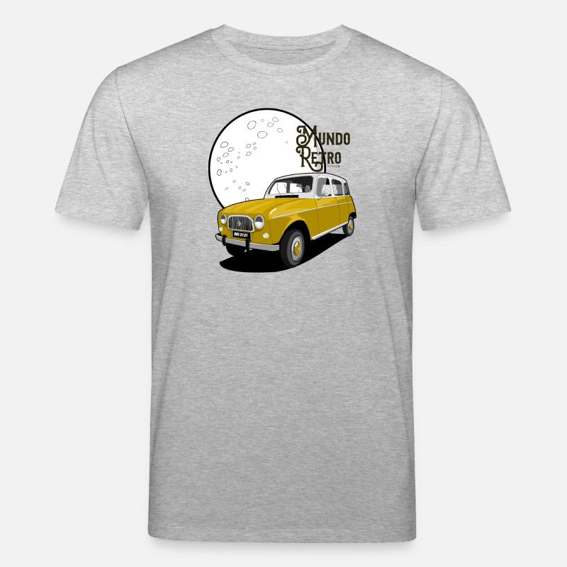 Retro Welt - Stanley/Stella Unisex Bio-T-Shirt CREATOR  - Grau meliert