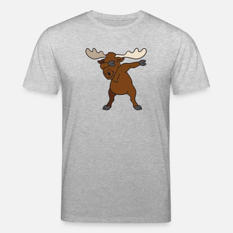 Tamponner, dab, orignal - T-shirt bio CREATOR Stanley/Stella Unisexe - gris chiné