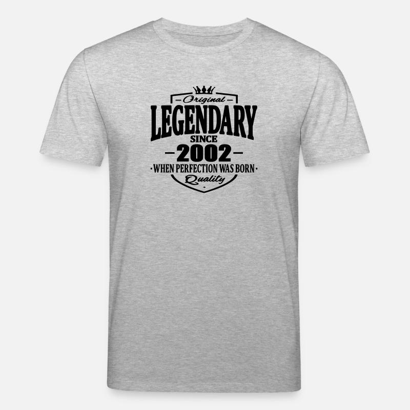 Legendär seit 2002 - Stanley/Stella Unisex Bio-T-Shirt CREATOR  - Grau meliert