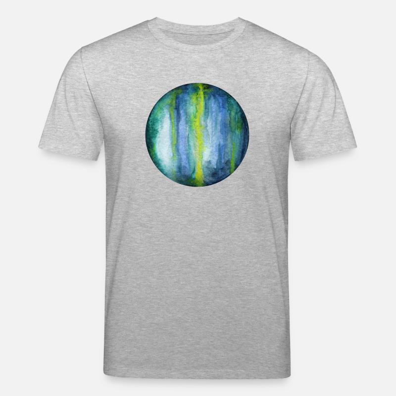 Uranus - Stanley/Stella Unisex Bio-T-Shirt CREATOR  - Grau meliert