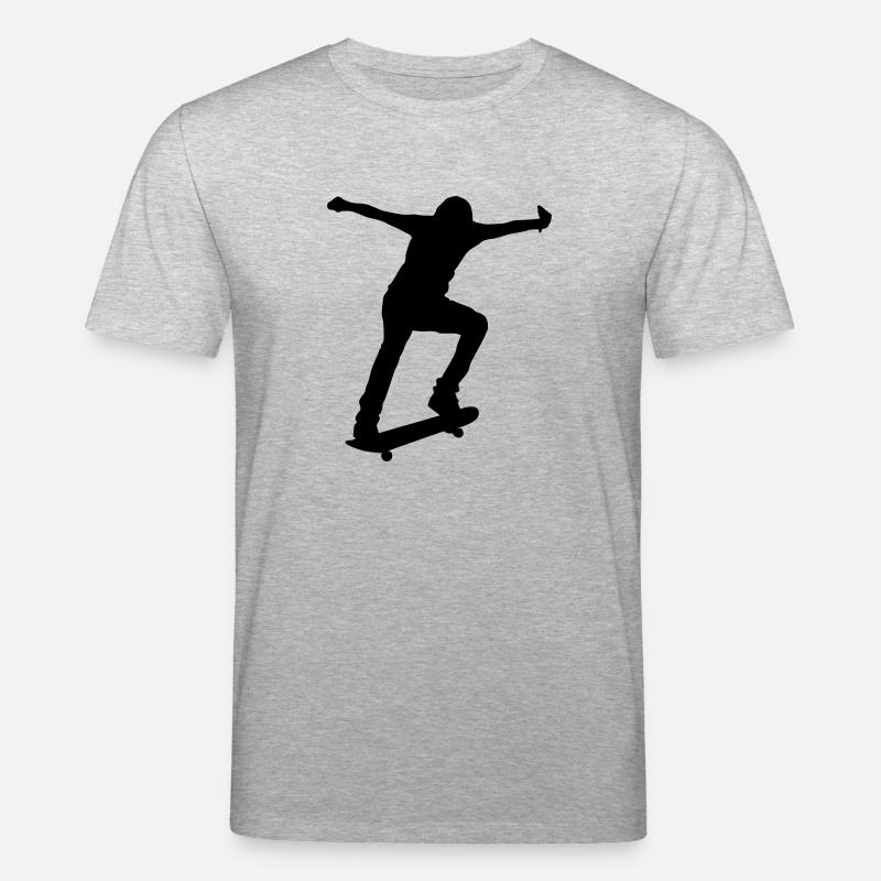 Skateboard - Stanley/Stella Unisex Bio-T-Shirt CREATOR  - Grau meliert