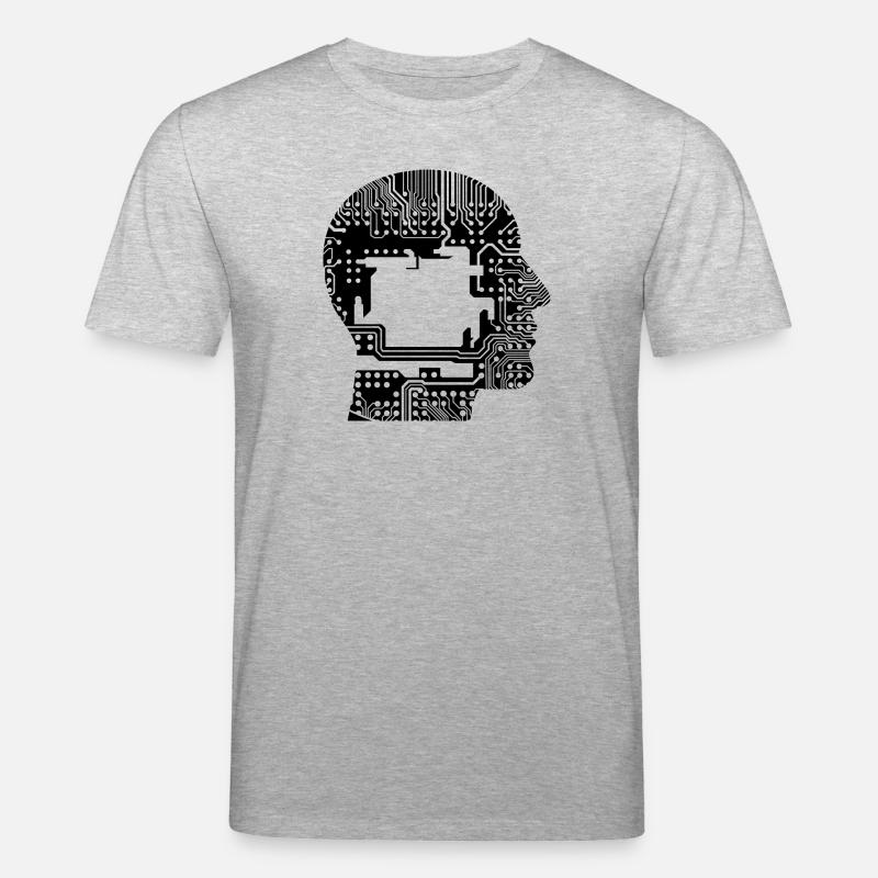 Chef de circuits - T-shirt bio CREATOR Stanley/Stella Unisexe - gris chiné