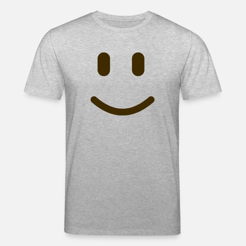 Keep Smile - Stanley/Stella Unisex Bio-T-Shirt CREATOR  - Grau meliert