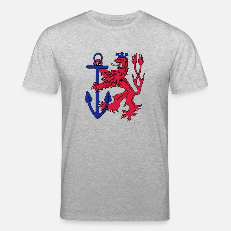 Düsseldorfer Löwe - Stanley/Stella Unisex Bio-T-Shirt CREATOR - Grau meliert
