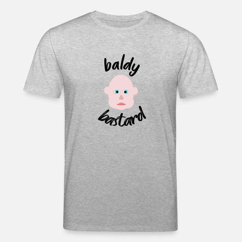 baldy Bastard - Stanley/Stella Unisex Bio-T-Shirt CREATOR  - Grau meliert