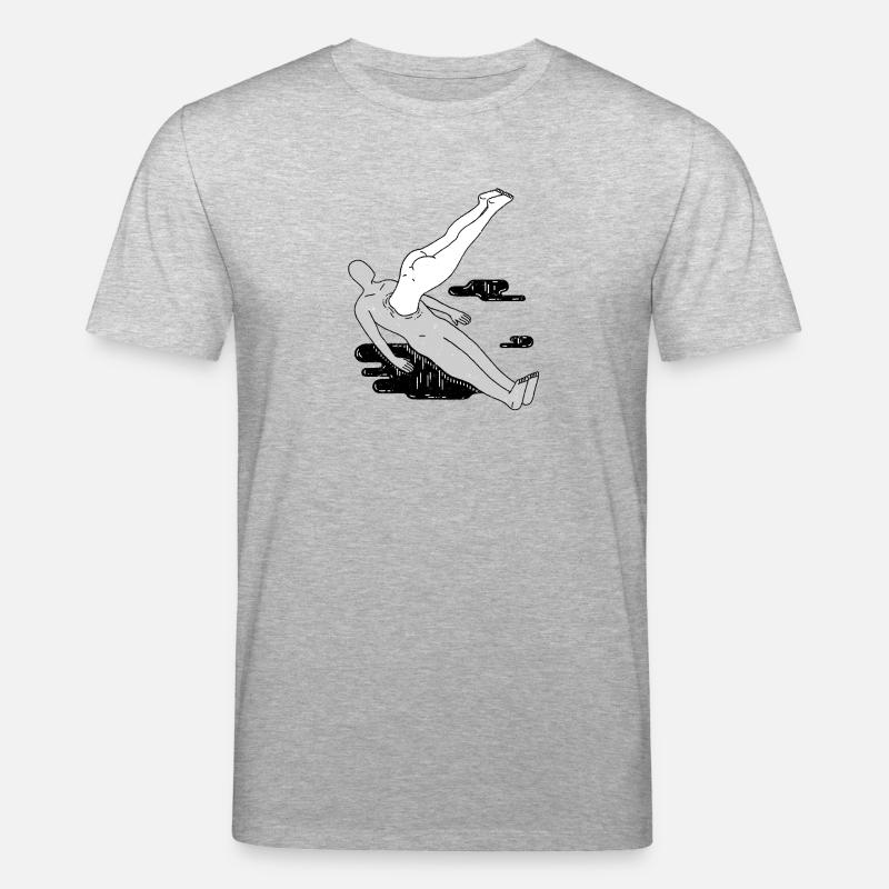 Hals über Kopf - Stanley/Stella Unisex Bio-T-Shirt CREATOR  - Grau meliert