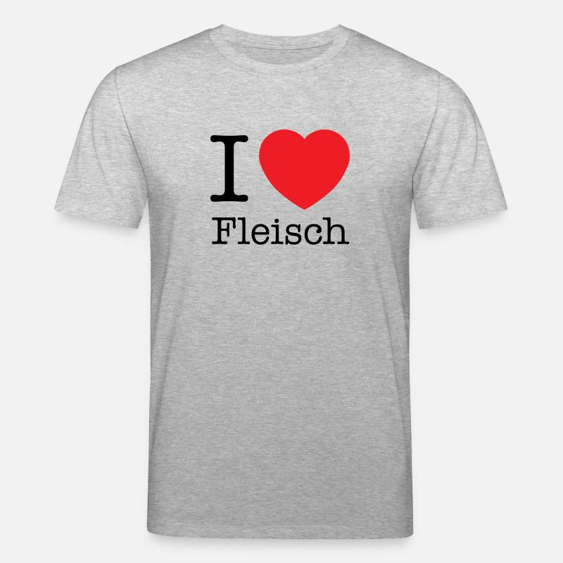 Fleisch - Stanley/Stella Unisex Bio-T-Shirt CREATOR  - Grau meliert