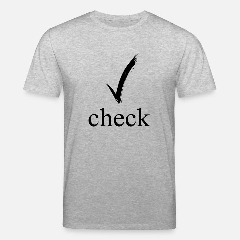 check - Stanley/Stella Unisex Bio-T-Shirt CREATOR  - Grau meliert