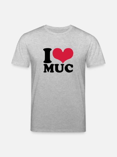 Munich - Stanley/Stella CREATOR Unisex Organic T-Shirt - heather grey