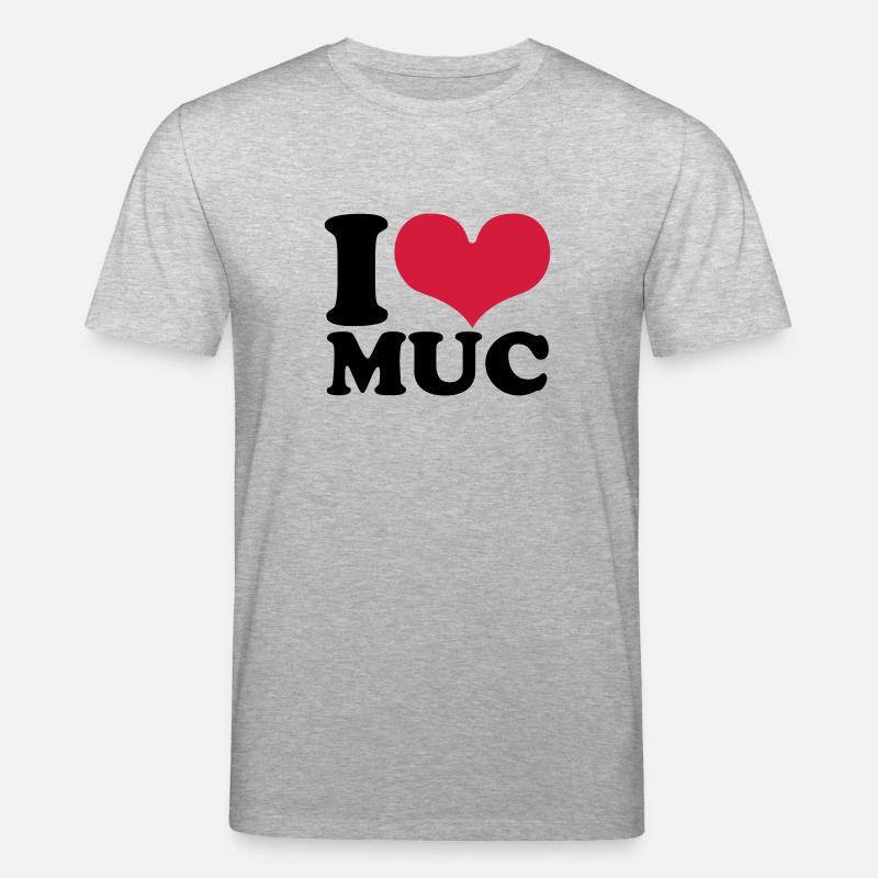 München - Stanley/Stella Unisex Bio-T-Shirt CREATOR  - Grau meliert