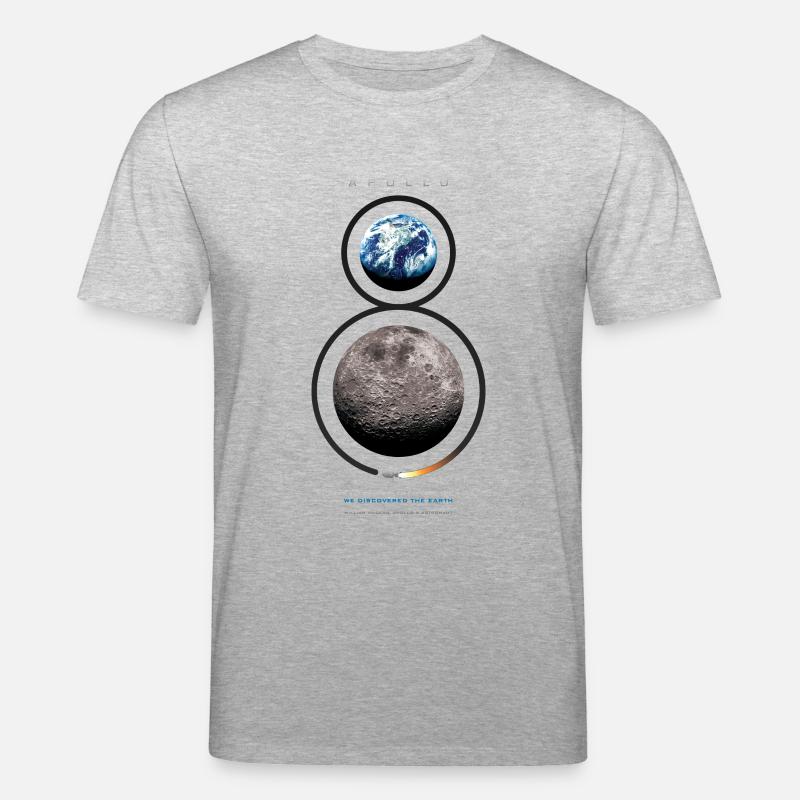 Apollo 8 - Stanley/Stella Unisex Bio-T-Shirt CREATOR  - Grau meliert