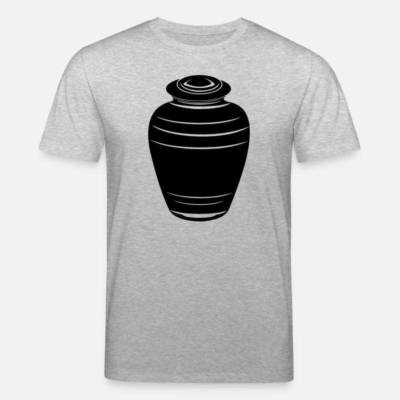 Urnenasche - Stanley/Stella Unisex Bio-T-Shirt CREATOR  - Grau meliert