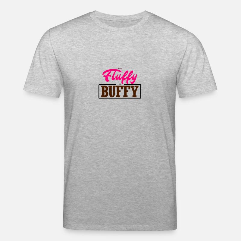 De Fluffy à Buffy - T-shirt bio CREATOR Stanley/Stella Unisexe - gris chiné