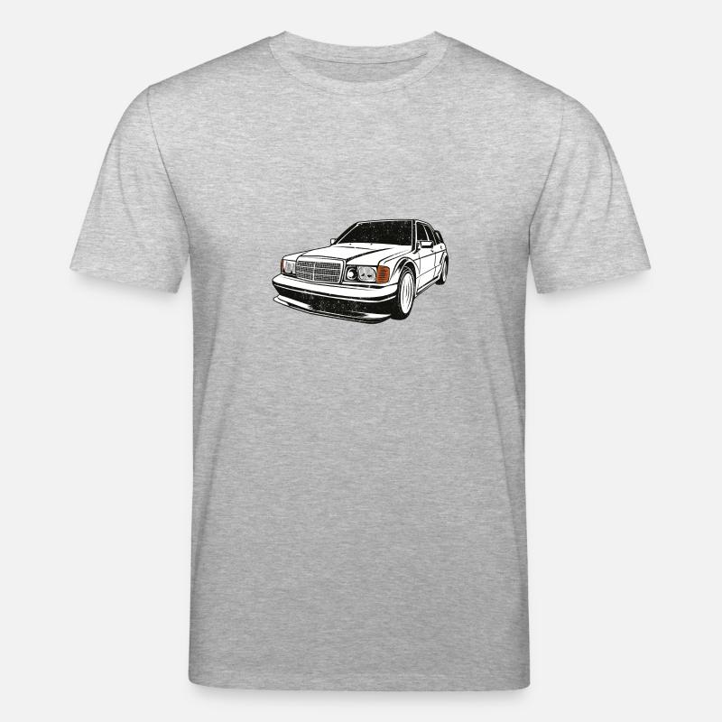W201 190E Silhouette - Stanley/Stella Unisex Bio-T-Shirt CREATOR  - Grau meliert
