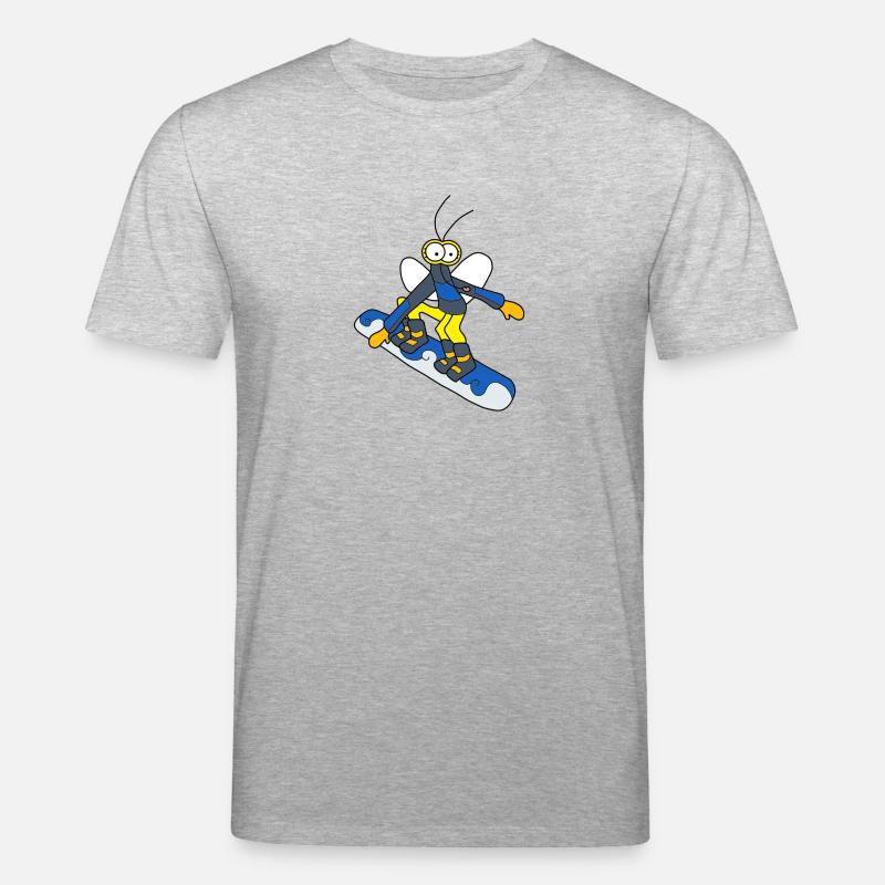 Đến Wana Snowboarding - Junge - Stanley/Stella Unisex Bio-T-Shirt CREATOR  - Grau meliert