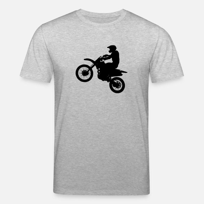 Motorcross - T-shirt bio CREATOR Stanley/Stella Unisexe - gris chiné