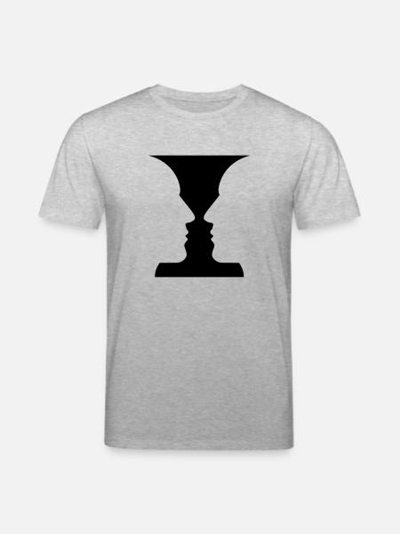 Face to Face? - Stanley/Stella Unisex Bio-T-Shirt CREATOR  - Grau meliert