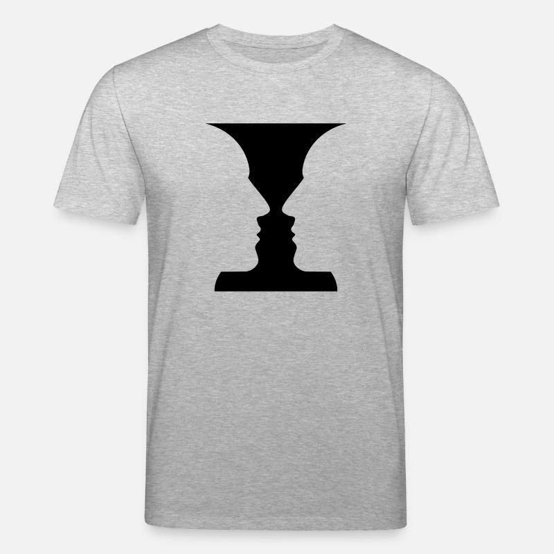 Face à face? - T-shirt bio CREATOR Stanley/Stella Unisexe - gris chiné