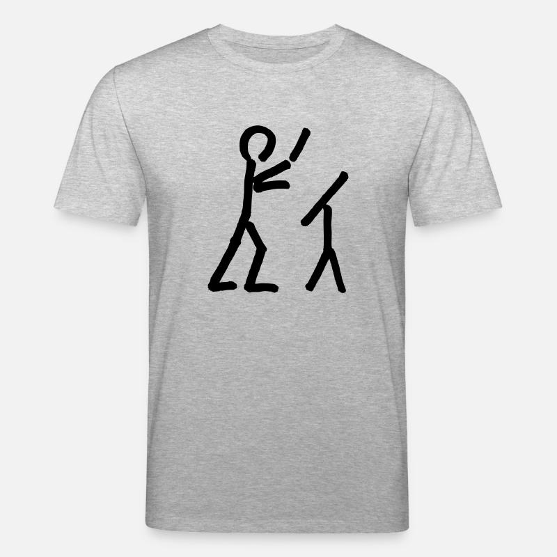 Dirigent an Dirigierpult - Stanley/Stella Unisex Bio-T-Shirt CREATOR  - Grau meliert