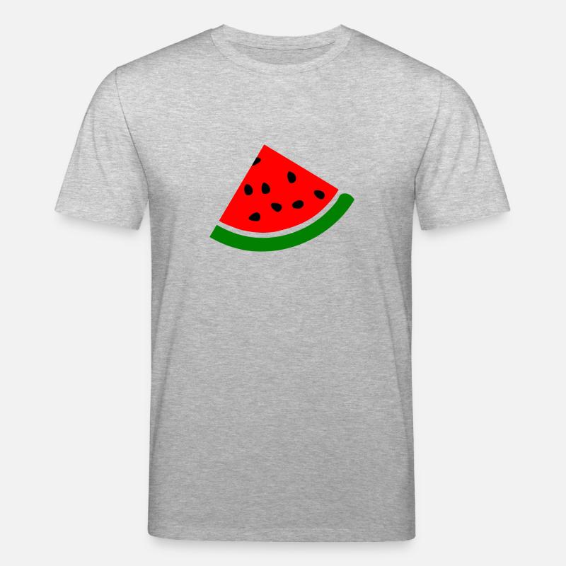 Melon pastèque - T-shirt bio CREATOR Stanley/Stella Unisexe - gris chiné