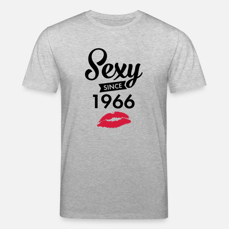 Sexy Since 1966 - Stanley/Stella Unisex Bio-T-Shirt CREATOR  - Grau meliert