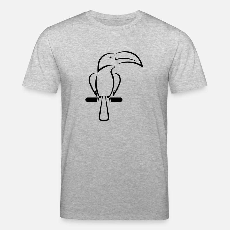 tukan - Stanley/Stella Unisex Bio-T-Shirt CREATOR  - Grau meliert