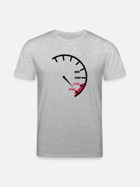 tacho - Stanley/Stella Unisex Bio-T-Shirt CREATOR  - Grau meliert