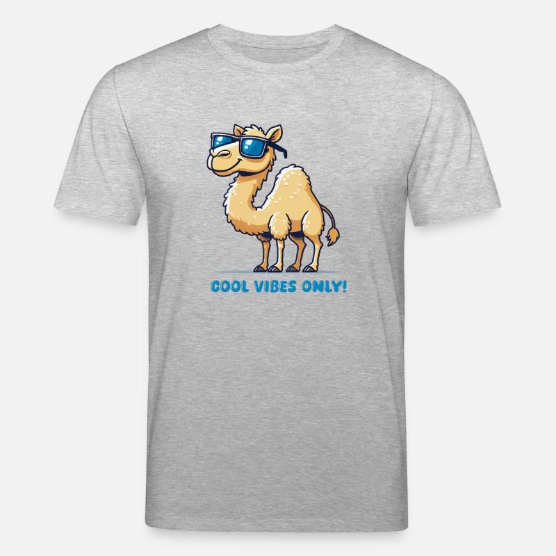 kamel sonnenbrille cool - Stanley/Stella Unisex Bio-T-Shirt CREATOR  - Grau meliert