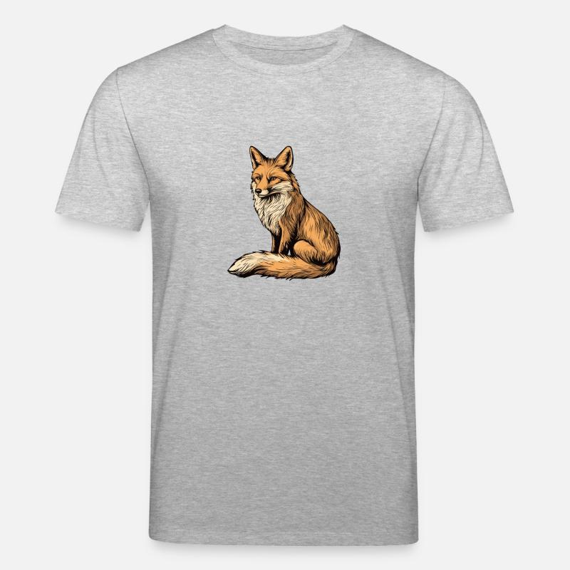 Fuchs - Stanley/Stella Unisex Bio-T-Shirt CREATOR  - Grau meliert