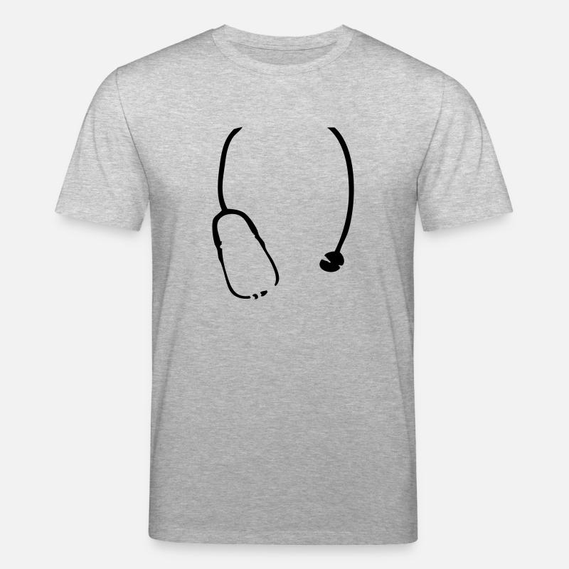 Stethoskop - Stanley/Stella Unisex Bio-T-Shirt CREATOR  - Grau meliert